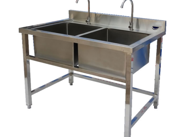 Chậu Rửa Tay Công Nghiệp 2 Ngăn