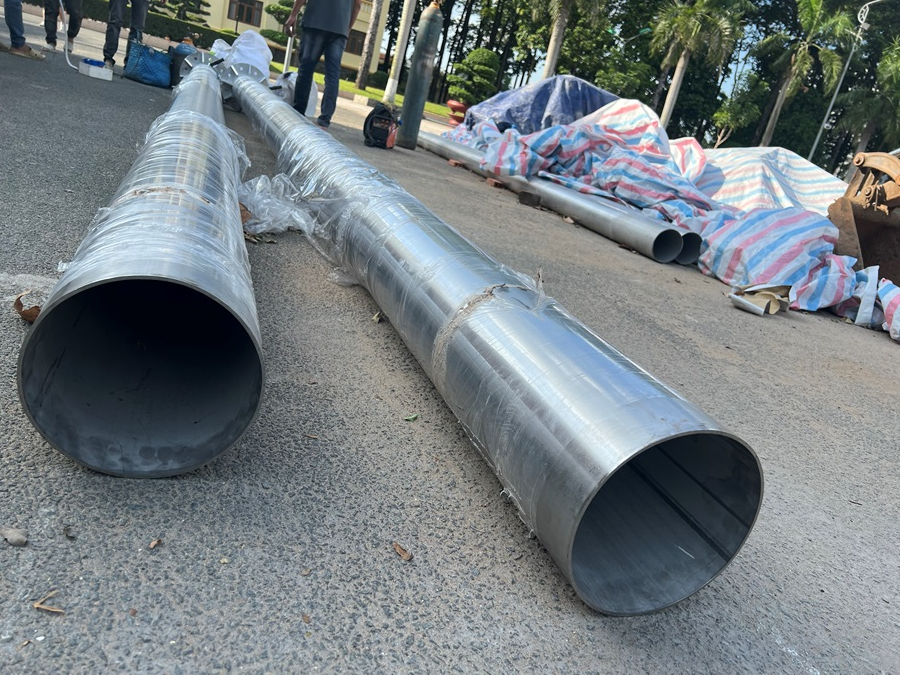 Cột cờ inox 15M