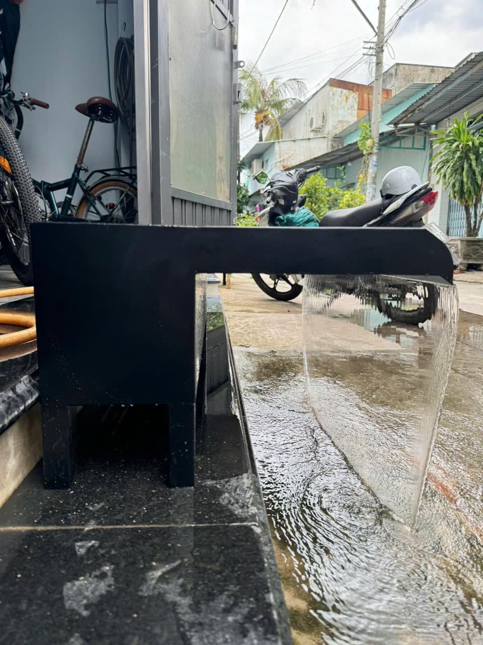 Thác Nước inox cho ra màn nước đều