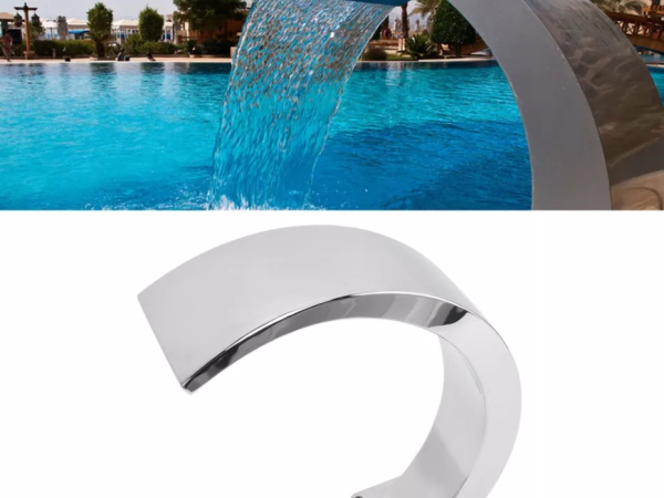 Thác Nước Hồ Bơi Dạng Cong TNTL-06