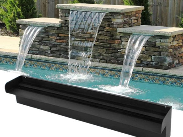 Thác Nước Inox Sơn Đen TNTL-05