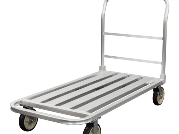 Xe Đẩy Hàng Inox Mặt Sọc